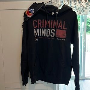 CRIMINAL MINDS HOODIE AND MASK!! Unisex! HOODIE size small but runs big!!